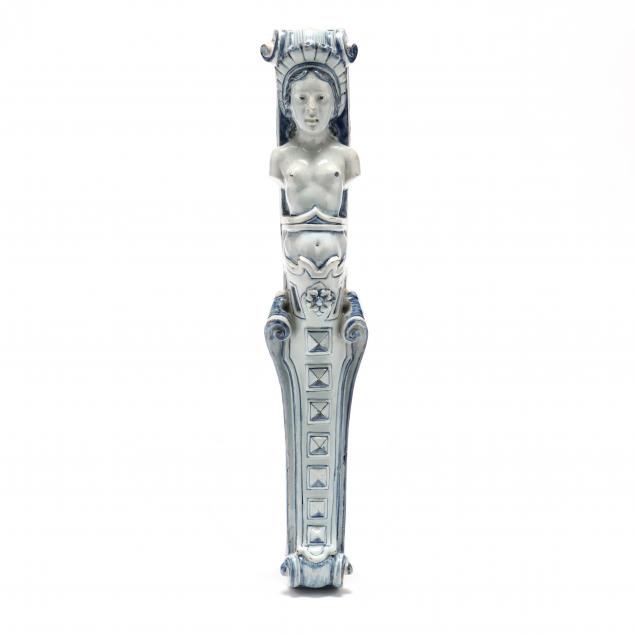 continental-faience-caryatid-wall-mount