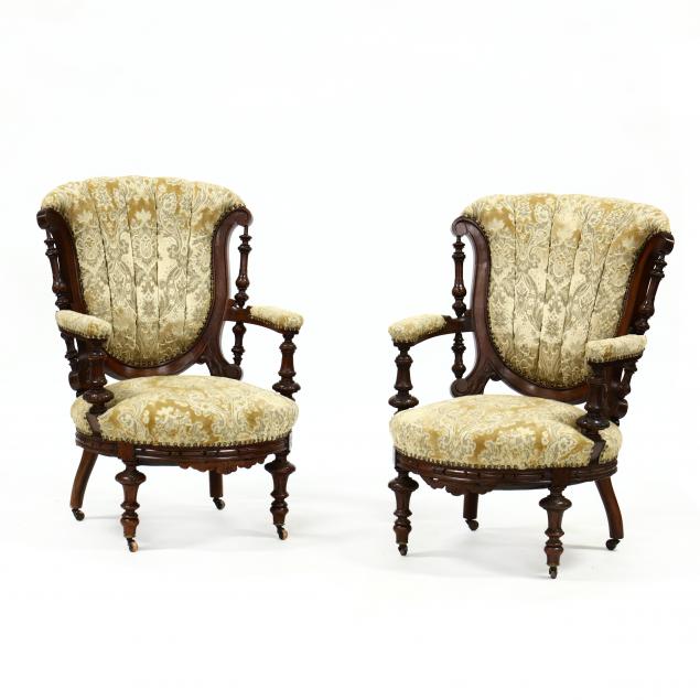 pair-of-renaissance-revival-mahogany-parlor-chairs