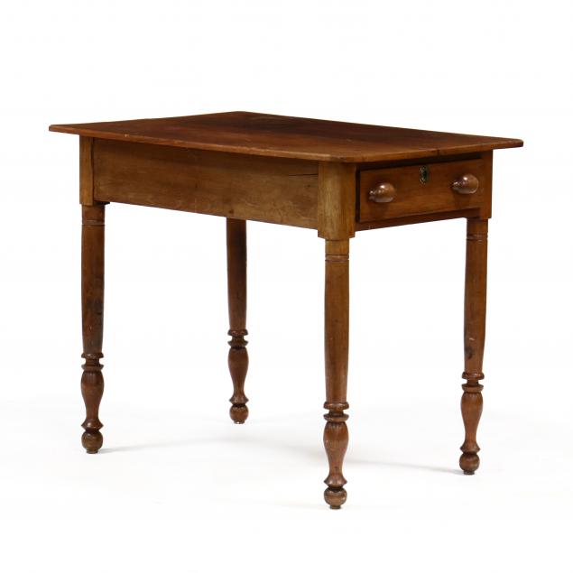 american-sheraton-walnut-two-drawer-work-table