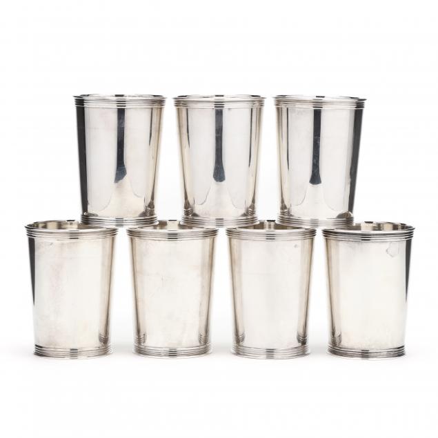seven-sterling-silver-mint-julep-cups