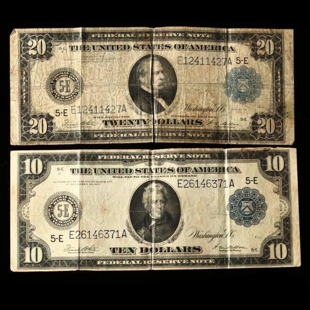 series-1914-10-and-20-federal-reserve-notes