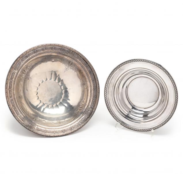 two-sterling-silver-bowls