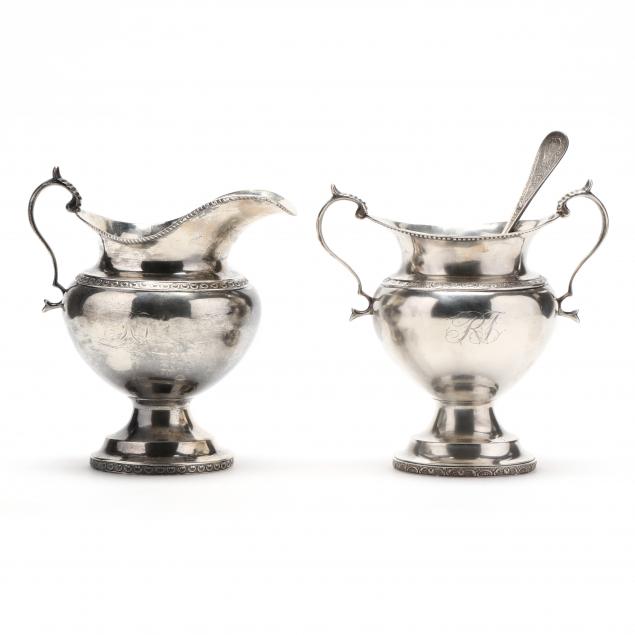 an-assembled-american-coin-silver-sugar-creamer-set