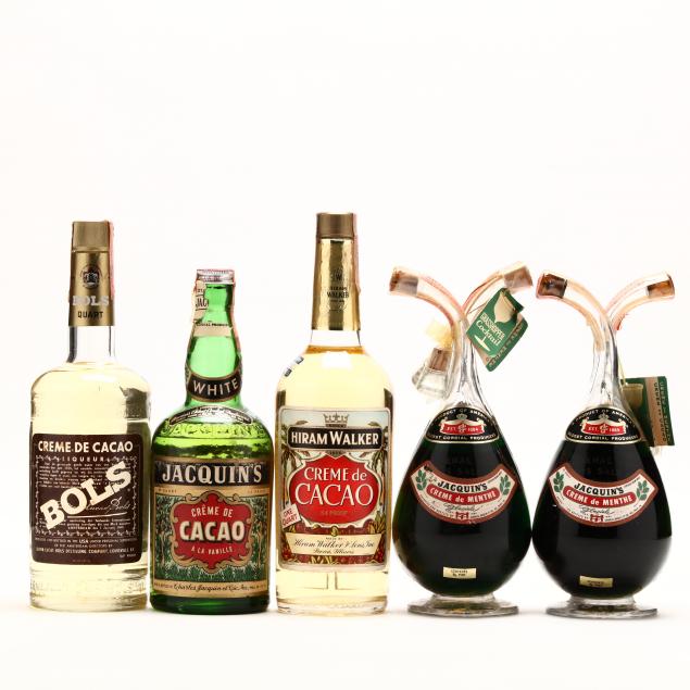a-vintage-collection-of-creme-liqueurs