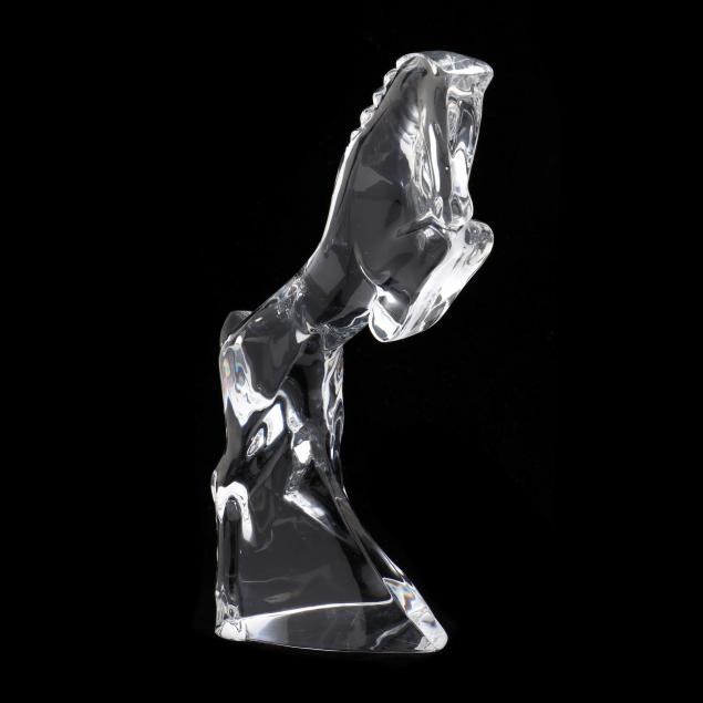 baccarat-rearing-horse-glass-figure