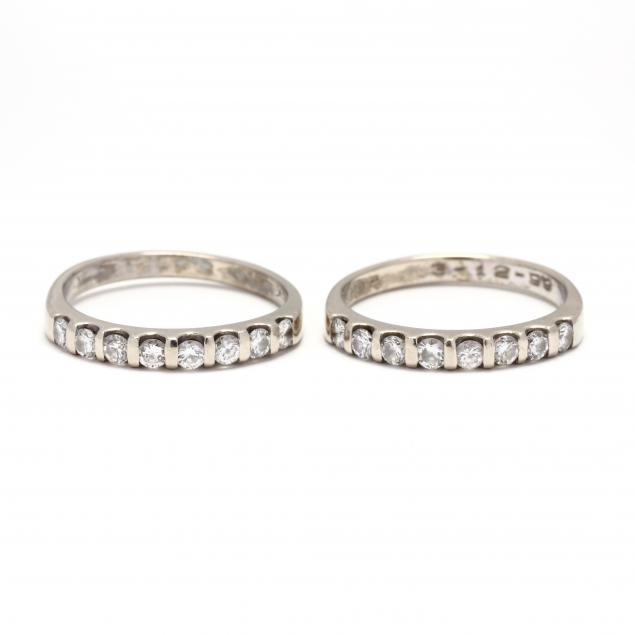 pair-of-white-gold-and-diamond-bands