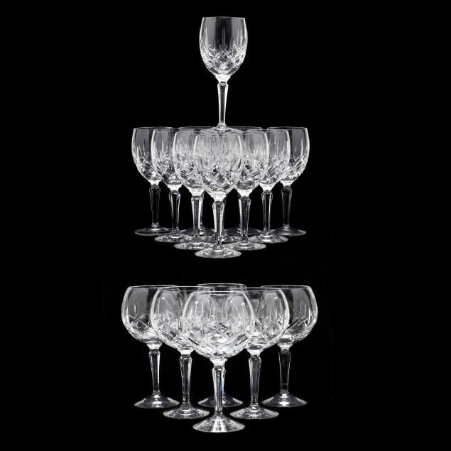 seventeen-pieces-of-gorham-i-lady-anne-i-crystal-stemware