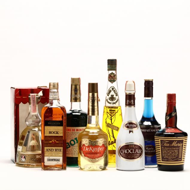 a-remarkable-collection-of-vintage-liqueurs