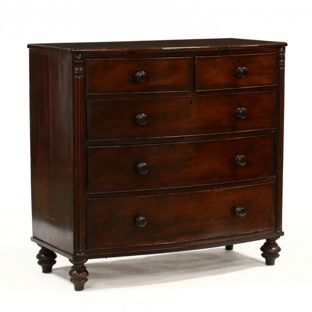 william-iv-mahogany-bow-front-chest-of-drawers
