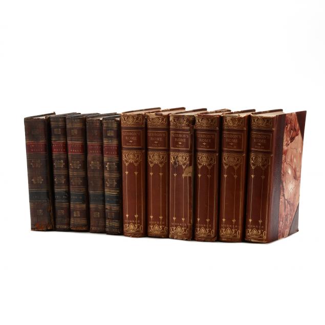 two-sets-of-leatherbound-books