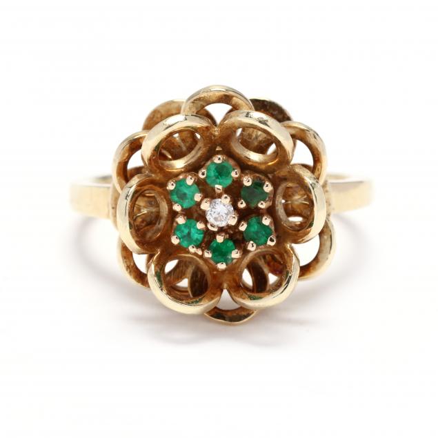 14kt-gold-emerald-and-diamond-ring