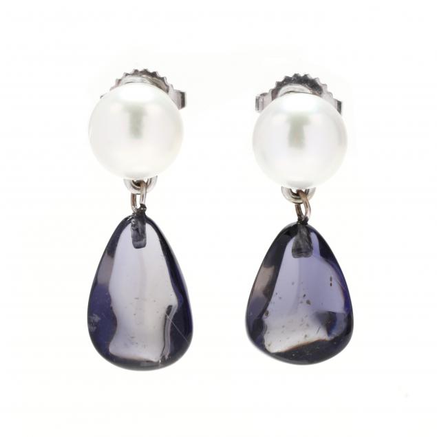18kt-white-gold-pearl-and-iolite-earrings-tiffany-co
