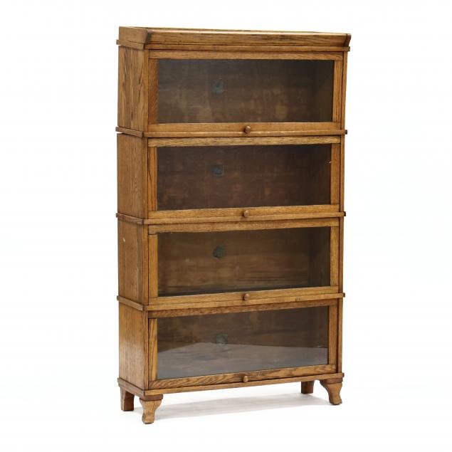 vintage-oak-stacking-barrister-bookcase