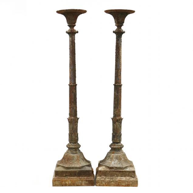 monumental-pair-of-continental-cast-iron-torchieres