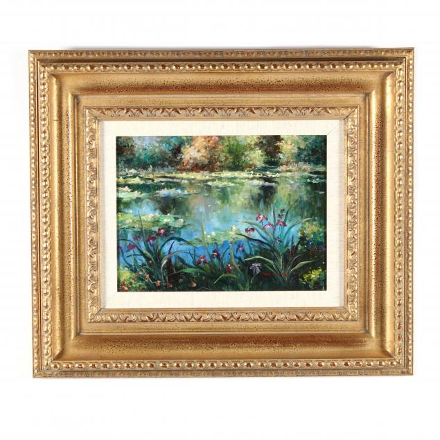 paul-hunter-american-20th-21st-century-lily-pond