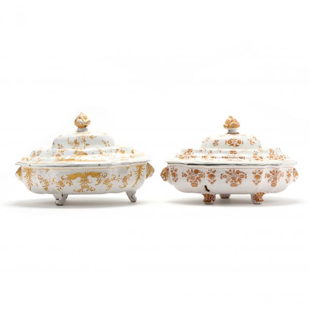 two-french-faience-covered-serving-dishes