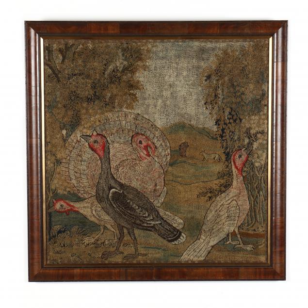 vintage-american-framed-woolwork-of-game-birds