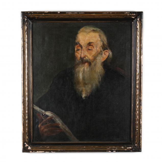 joseph-gionfriddo-italian-american-1907-1978-bearded-old-man-reading