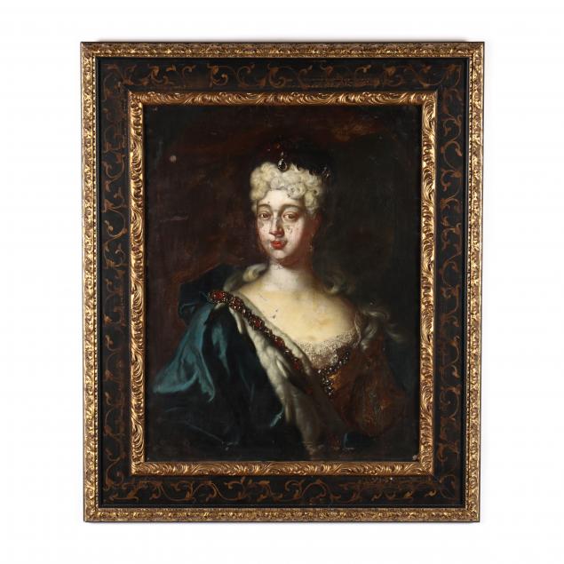 continental-school-circa-1700-portrait-of-a-noblewoman