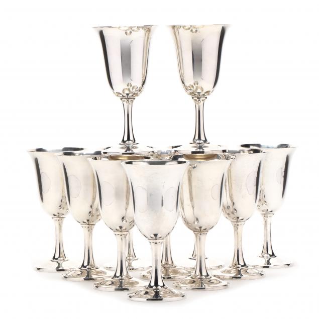 set-of-twelve-sterling-silver-water-goblets-by-wallace