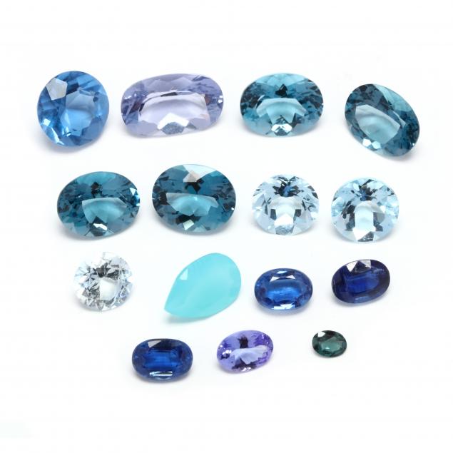 group-of-loose-blue-gemstones