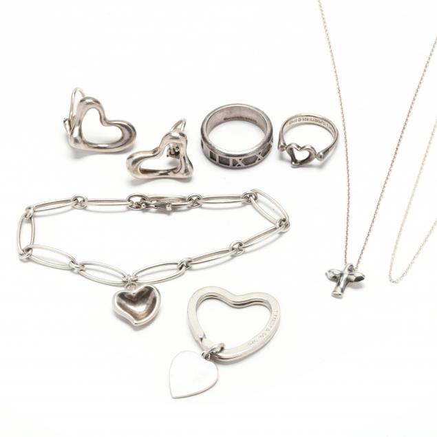 group-of-sterling-silver-jewelry-items-tiffany-co