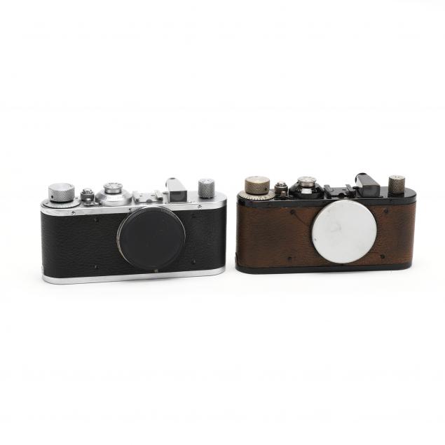 two-vintage-leica-d-r-p-leitz-wetzlar-cameras-each-without-lens