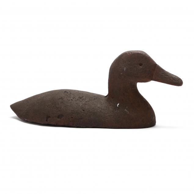 elizabeth-city-foundry-iron-sinkbox-canvasback-decoy