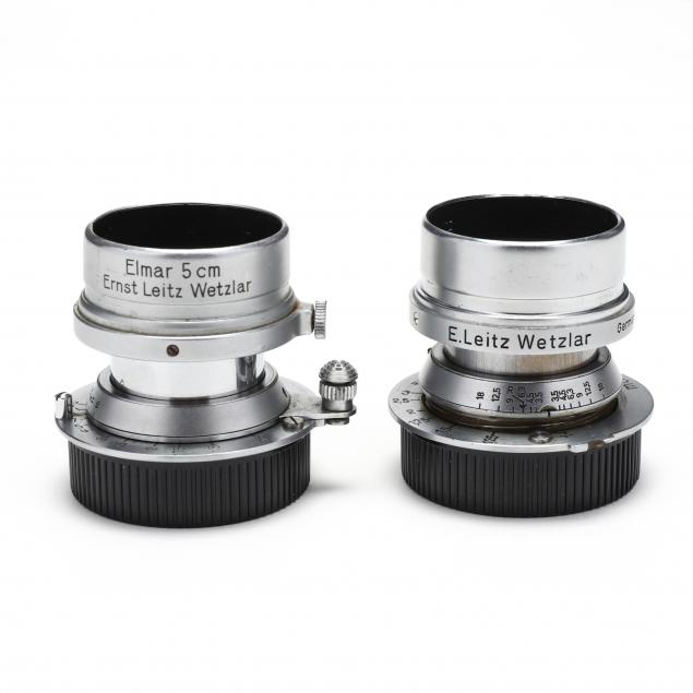 pair-of-leica-leitz-elmar-mtr-f-5cm-1-3-5-lens