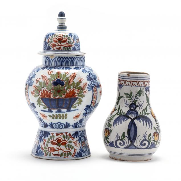 two-signed-dutch-delft-polychrome-vessels