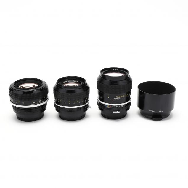 three-nikon-nikkor-lenses