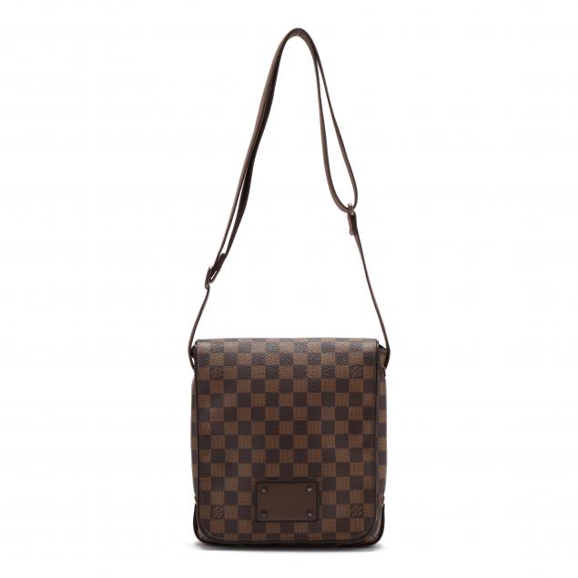 Sold at Auction: Louis Vuitton, Louis Vuitton Damier Ebene Brooklyn PM  Messenger Bag