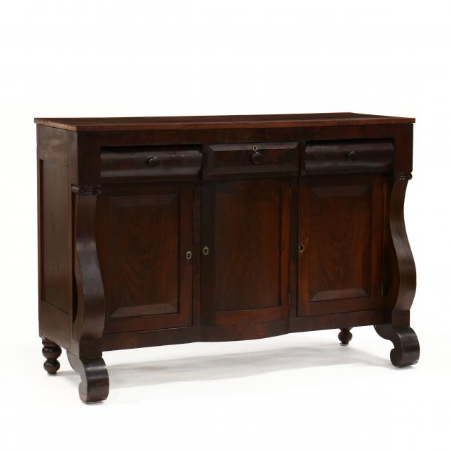 american-classical-mahogany-sideboard