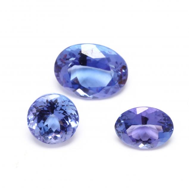 three-loose-tanzanite-stones