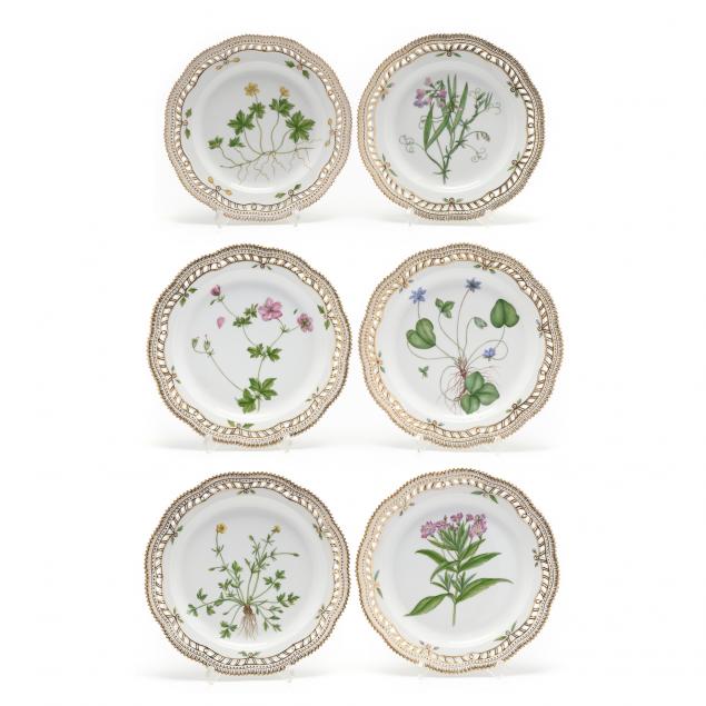 a-group-of-six-royal-copenhagen-i-flora-danica-i-plates