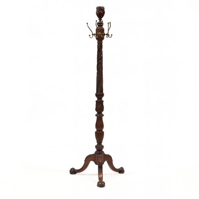 american-classical-style-carved-mahogany-coat-rack