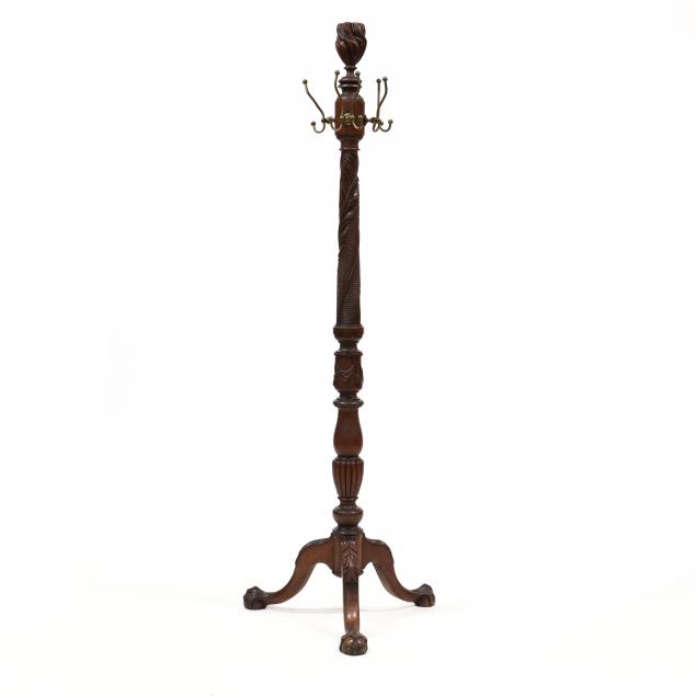 american-classical-style-carved-mahogany-coat-rack