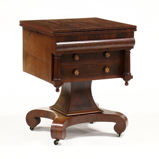 american-classical-mahogany-work-table