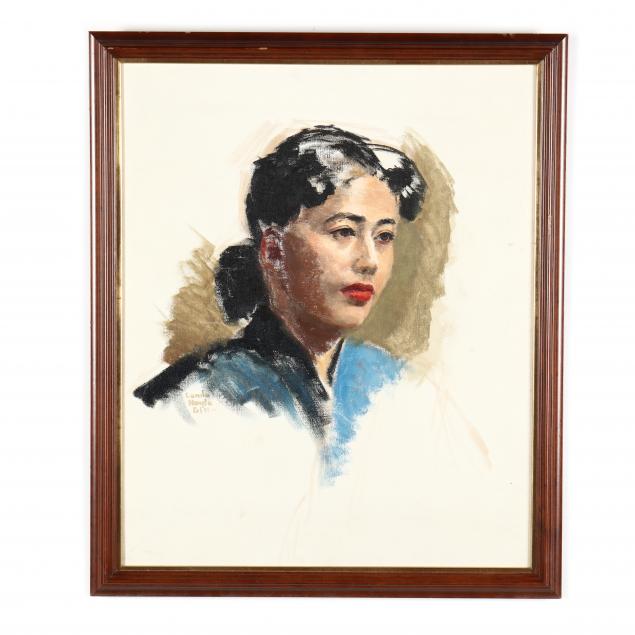lunda-hoyle-gill-ca-1928-2003-portrait-study-of-a-female-sitter