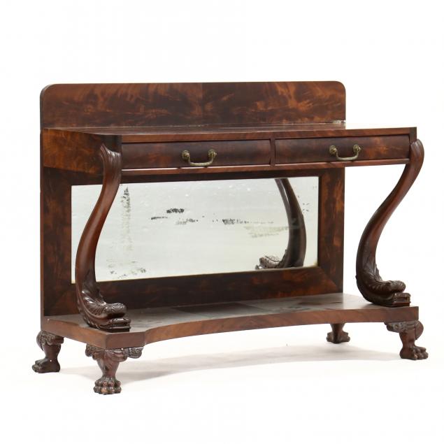 american-late-classical-mahogany-pier-table