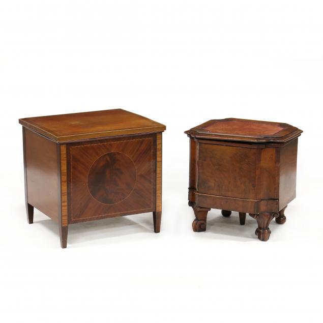 two-antique-mahogany-chamber-cabinets