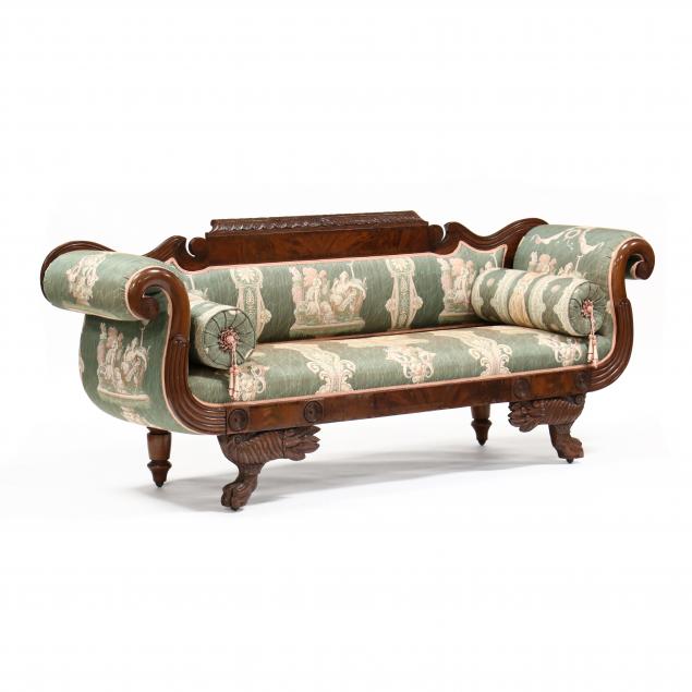 american-classical-carved-mahogany-sofa