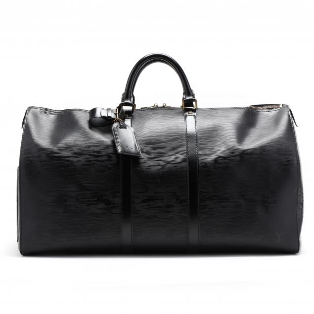 Black Epi Leather Keepall 55, Louis Vuitton (Lot 127 - The Signature ...