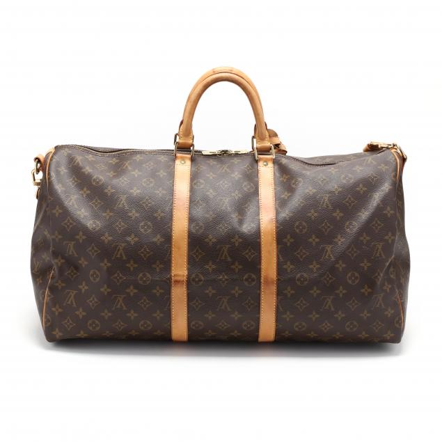 Vintage Louis Vuitton Keepall 55 Monogram Canvas with Bandoulière