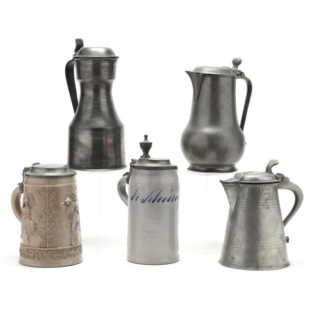 five-lidded-pewter-articles-for-serving-drinks