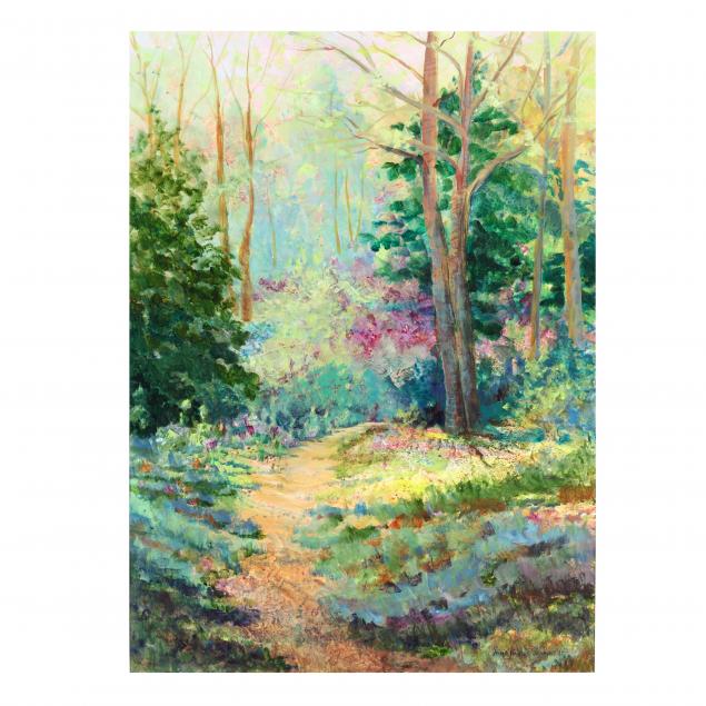 anne-haynes-jenkins-nc-impressionist-style-view-of-a-forest-interior