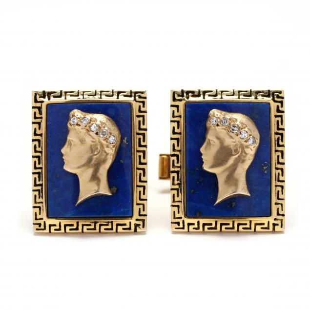 14kt-gold-lapis-and-diamond-cufflinks