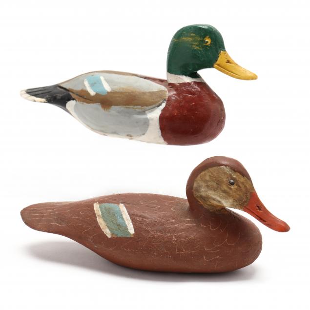 delbert-hudson-pair-of-miniature-mallards