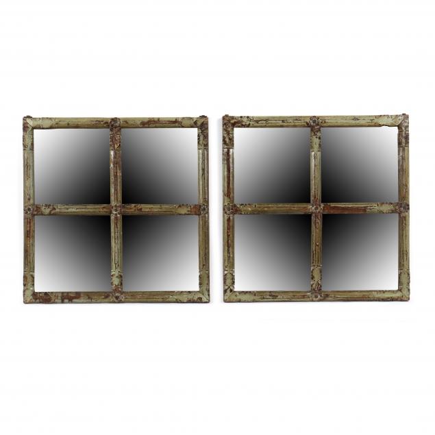 pair-of-continental-carved-and-painted-mirrored-window-frames