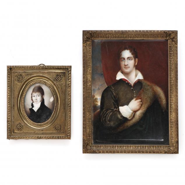 two-continental-portrait-miniatures-of-gentleman